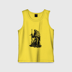 Детская майка Элитный рыцарь с двуручным мечом