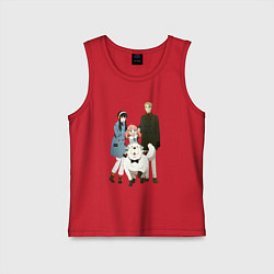 Детская майка Семья шпиона вместе