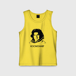 Детская майка Женщина космонавт первая
