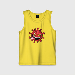 Детская майка Забавный вирус