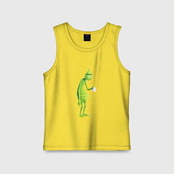 Детская майка Новогоднее настроение гринч