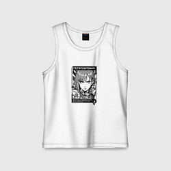 Детская майка Девушка с гетерохромией