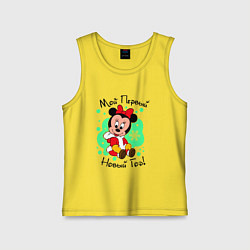 Детская майка Мой первый новый год