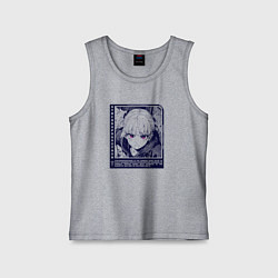 Детская майка Девушка с пурпурным взглядом