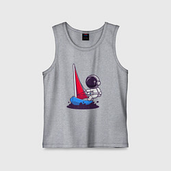 Детская майка Космонавт яхтсмен