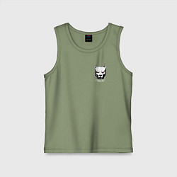 Детская майка Питбуль воин - страха нет рунами