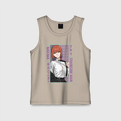 Детская майка Человек-бензопила Макима в костюме