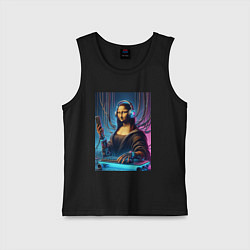 Детская майка Mona Lisa cyberpunk - fantasy