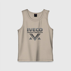 Детская майка Iveco дальнобойщик