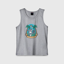 Детская майка Акулье лето