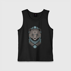 Детская майка Медведь тотем