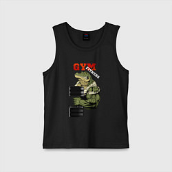 Детская майка GYM fitness - crocodile