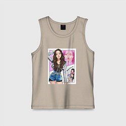 Детская майка Blackpink - Jisoo