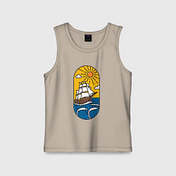 Детская майка Sunny ship