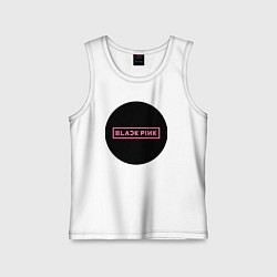 Детская майка Blackpink logotype - group of South Korea