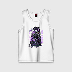 Детская майка Магическая битва Сатору Годжо сильнейший