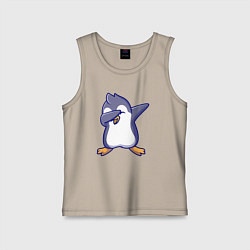 Детская майка Dab penguin