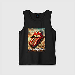 Детская майка Rolling Stones - logo transformation