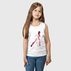 Майка детская хлопок Ниган с Люсиль, цвет: белый — фото 2