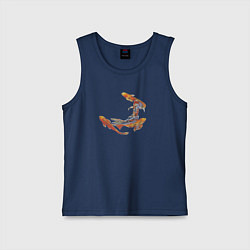 Детская майка Карпы кои рыбы