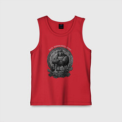 Детская майка Воин живёт вечно