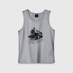 Детская майка Паровоз в перспективе