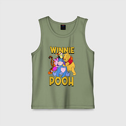 Детская майка Winnie Pooh hugs