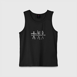 Майка детская хлопок Depeche Mode - Black celebration exciter tour, цвет: черный