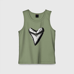 Детская майка Зуб мегалодона