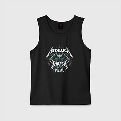 Детская майка Metallica - thrash metal rock