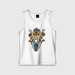 Детская майка Biker Taz