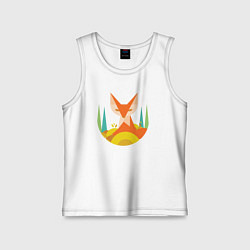 Детская майка Forest fox