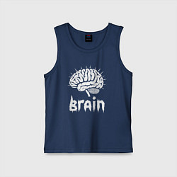 Детская майка Мозг в сиянии