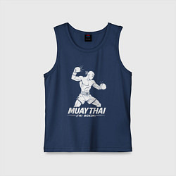 Детская майка Муай Тай аниме