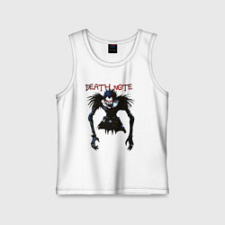 Майка детская хлопок Death Note Ryuk - светлый, цвет: белый