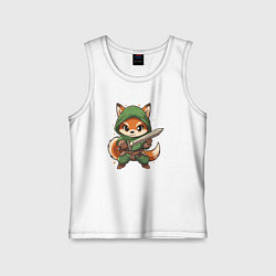 Детская майка Лисёнок с мечом