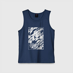 Майка детская хлопок Фрирен - обложка, цвет: тёмно-синий