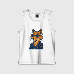 Детская майка Лиса в очках