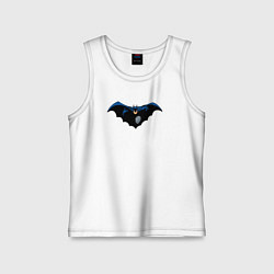 Майка детская хлопок Поймать Бэтмена, цвет: белый