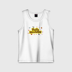 Детская майка Пушистый хэллоуин