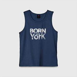 Детская майка Рождён в Нью-Йорке