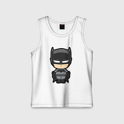 Майка детская хлопок Batman baby, цвет: белый