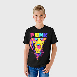 Футболка детская Punk, цвет: 3D-принт — фото 2