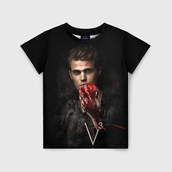 Футболка детская Stefan Salvatore V3, цвет: 3D-принт