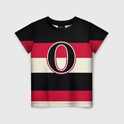 Футболка детская Ottawa Senators O, цвет: 3D-принт