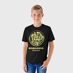 Футболка детская Borussia Dortmund, цвет: 3D-принт — фото 2