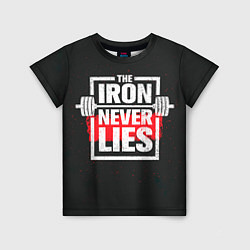 Футболка детская The iron never lies, цвет: 3D-принт