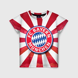 Футболка детская FC Bayern, цвет: 3D-принт