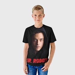 Футболка детская Mr. Robot, цвет: 3D-принт — фото 2