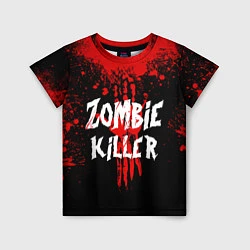 Футболка детская Zombie Killer, цвет: 3D-принт